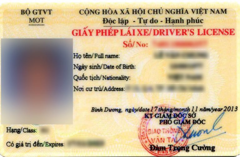 Vietnamese driver's license- All you need to know - DC Motorbikes